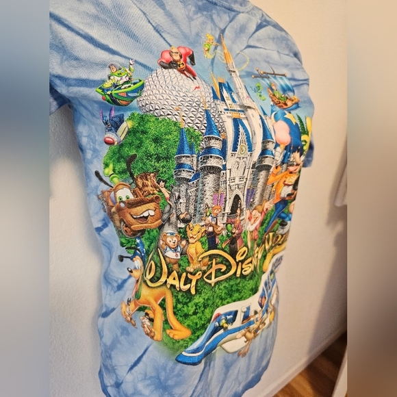 Walt Disney World Blue Disney World T-Shirt Unisex Size Small - Picture 16 of 16